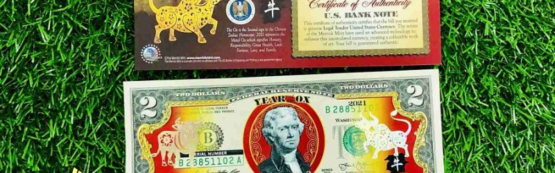 Cầu may bằng hàng ngoại: Đổi 300.000 đồng lấy tờ 2 USD in hình trâu